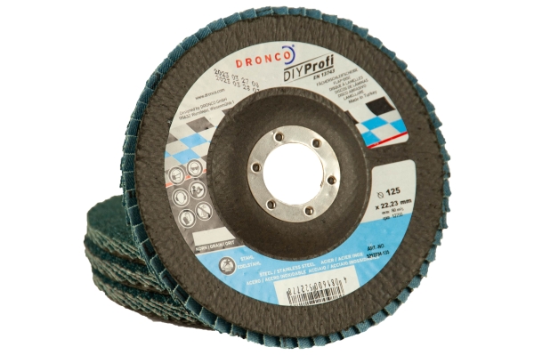 Osborn Fächerscheiben 125 mm | Korn 40, 60, 80, 120